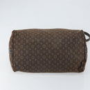 LOUIS VUITTON Mini Lin Speedy Bandouliere 30 Bag Brown M95224 Auth BA9878-11