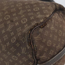 LOUIS VUITTON Mini Lin Speedy Bandouliere 30 Bag Brown M95224 Auth BA9878-12