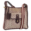 LOUIS VUITTON Monogram Mini Besace Mary Kate Shoulder Bag Red M92321 Auth BA9879-1