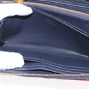 LOUIS VUITTON Empreinte Zippy Wallet Navy Marine Rouge M62121 LV Auth BA9880-21