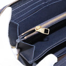 LOUIS VUITTON Empreinte Zippy Wallet Navy Marine Rouge M62121 LV Auth BA9880-10