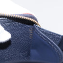 LOUIS VUITTON Empreinte Zippy Wallet Navy Marine Rouge M62121 LV Auth BA9880-12