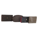 LOUIS VUITTON Monogram Monogram Multicolor Wallet 4 Set Black Brown Auth BA9884-1