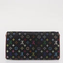LOUIS VUITTON Monogram Monogram Multicolor Wallet 4 Set Black Brown Auth BA9884-18