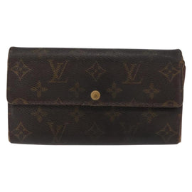 LOUIS VUITTON Monogram Monogram Multicolor Wallet 4 Set Black Brown Auth BA9884 - 0