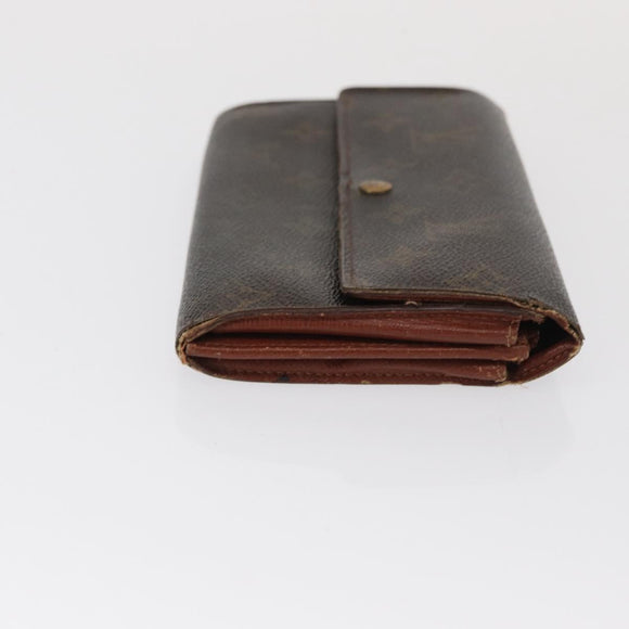 LOUIS VUITTON Monogram Monogram Multicolor Wallet 4 Set Black Brown Auth BA9884