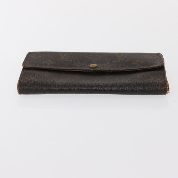 LOUIS VUITTON Monogram Monogram Multicolor Wallet 4 Set Black Brown Auth BA9884