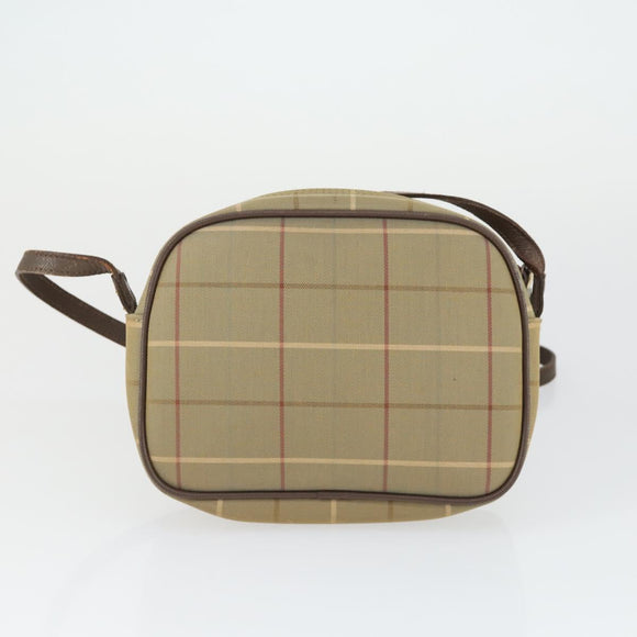 BURBERRY Nova Check Umhängetasche Canvas Leder 3er-Set Beige Braun Original BA9885