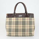 BURBERRY Nova Check Umhängetasche Canvas Leder 3er-Set Beige Braun Original BA9885-2