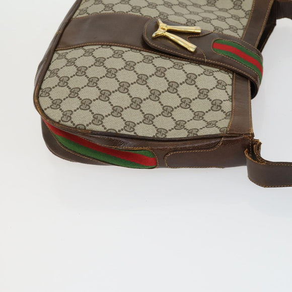 Christian Dior Gucci Celine GG Supreme Bag Leather PVC 4 Set Red Auth BA9887