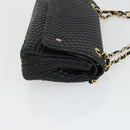 BALLY TOD'S Shoulder Bag Leather 2 Set Pink Black Auth BA9888-12