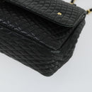 BALLY TOD'S Shoulder Bag Leather 2 Set Pink Black Auth BA9888-16