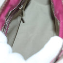 BALLY TOD'S Shoulder Bag Leather 2 Set Pink Black Auth BA9888-9