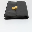 CELINE Christian Dior Givenchy Bag Leather PVC 3 Set Brown Black Auth BA9889-16