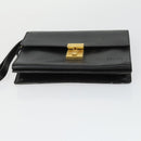 CELINE Christian Dior Givenchy Bag Leather PVC 3 Set Brown Black Auth BA9889-19
