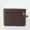 CELINE Christian Dior Givenchy Bag Leather PVC 3 Set Brown Black Auth BA9889-3