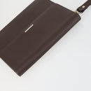 CELINE Christian Dior Givenchy Bag Leather PVC 3 Set Brown Black Auth BA9889-5
