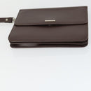 CELINE Christian Dior Givenchy Bag Leather PVC 3 Set Brown Black Auth BA9889-6