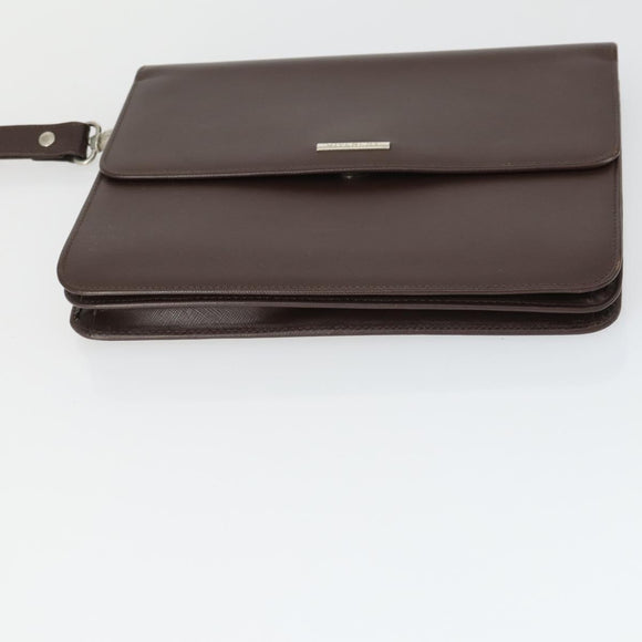CELINE Christian Dior Givenchy Bag Leather PVC 3 Set Brown Black Auth BA9889