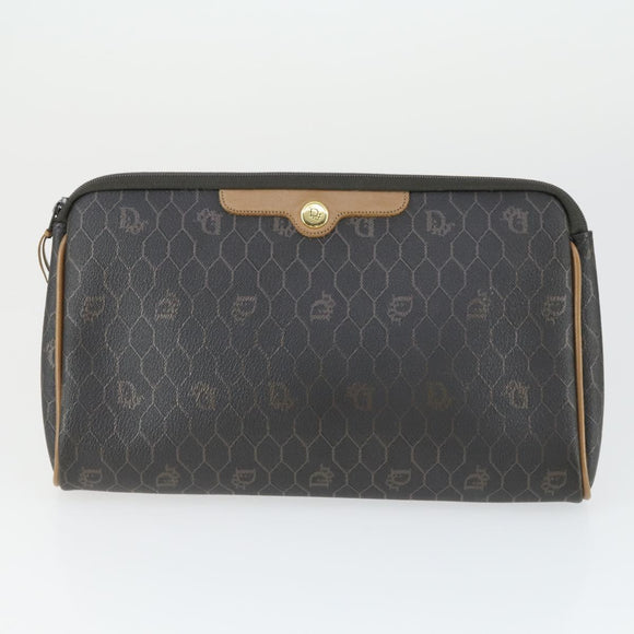 CELINE Christian Dior Givenchy Bag Leather PVC 3 Set Brown Black Auth BA9889