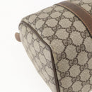 GUCCI GG Supreme Web Sherry Line Hand Bag PVC Beige Gold 69 012 3841 Auth BA9892-17