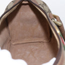 GUCCI GG Supreme Web Sherry Line Hand Bag PVC Beige Gold 69 012 3841 Auth BA9892-21