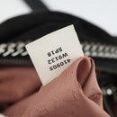 Stella MacCartney Backpack Suede Black Silver Auth BA9895-24