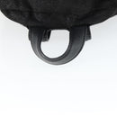 Stella MacCartney Backpack Suede Black Silver Auth BA9895-7