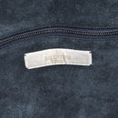 VALENTINO Tote Bag Leather 2way Black Silver Auth BA9899-11