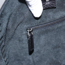 VALENTINO Tote Bag Leather 2way Black Silver Auth BA9899-18