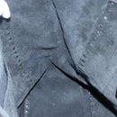 VALENTINO Tote Bag Leather 2way Black Silver Auth BA9899-20