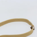CELINE Shoulder Bag Leather Beige Auth BA9900-8