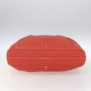 BVLGARI Hand Bag Leather Pink Gold Auth BA9905-5