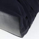 Salvatore Ferragamo Tote Bag Canvas Navy Gold Auth BA9906-15