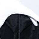BVLGARI Hand Bag Nylon Black Silver Auth BA9909-20