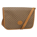 GUCCI Micro GG Supreme Shoulder Bag PVC Brown Gold 001 116 0915 Auth BA991-1