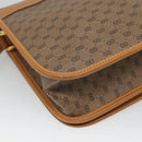 GUCCI Micro GG Supreme Shoulder Bag PVC Brown Gold 001 116 0915 Auth BA991-16