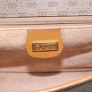 GUCCI Micro GG Supreme Shoulder Bag PVC Brown Gold 001 116 0915 Auth BA991-18