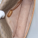 GUCCI Micro GG Supreme Shoulder Bag PVC Brown Gold 001 116 0915 Auth BA991-10