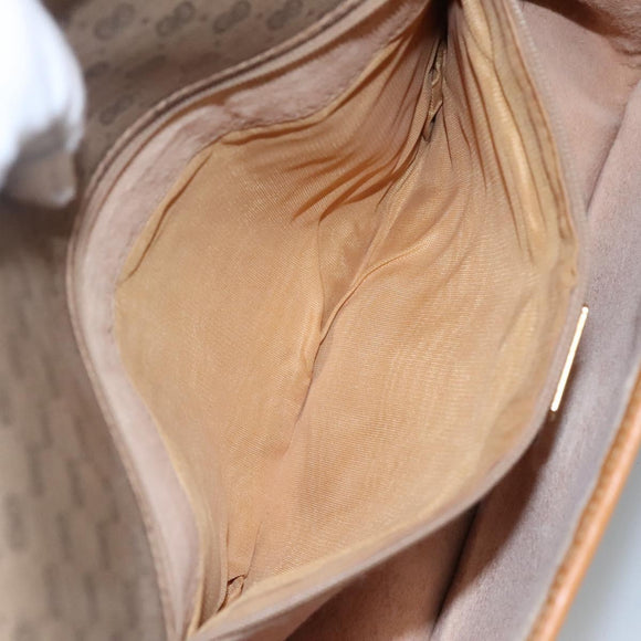 GUCCI Micro GG Supreme Shoulder Bag PVC Brown Gold 001 116 0915 Auth BA991