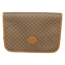 GUCCI Micro GG Supreme Shoulder Bag PVC Brown Gold 001 116 0915 Auth BA991-13