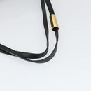 Jimmy Choo Tote Bag Leather Black Gold Auth BA9910-7