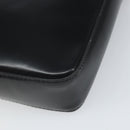 VERSACE Shoulder Bag Patent leather Black Auth BA9919-15