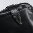 VERSACE Shoulder Bag Patent leather Black Auth BA9919-17