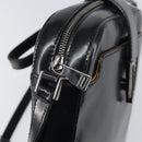 VERSACE Shoulder Bag Patent leather Black Auth BA9919-10