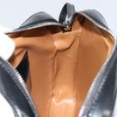 VERSACE Shoulder Bag Patent leather Black Auth BA9919-20
