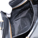 Salvatore Ferragamo Hand Bag Patent leather Black Gold Auth BA9923-21