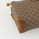 GUCCI Micro GG Supreme Shoulder Bag PVC Beige Gold 07 37 4916 Auth BA9926-14