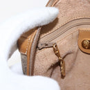 GUCCI Micro GG Supreme Shoulder Bag PVC Beige Gold 07 37 4916 Auth BA9926-18