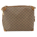 GUCCI Micro GG Supreme Shoulder Bag PVC Beige Gold 07 37 4916 Auth BA9926-2